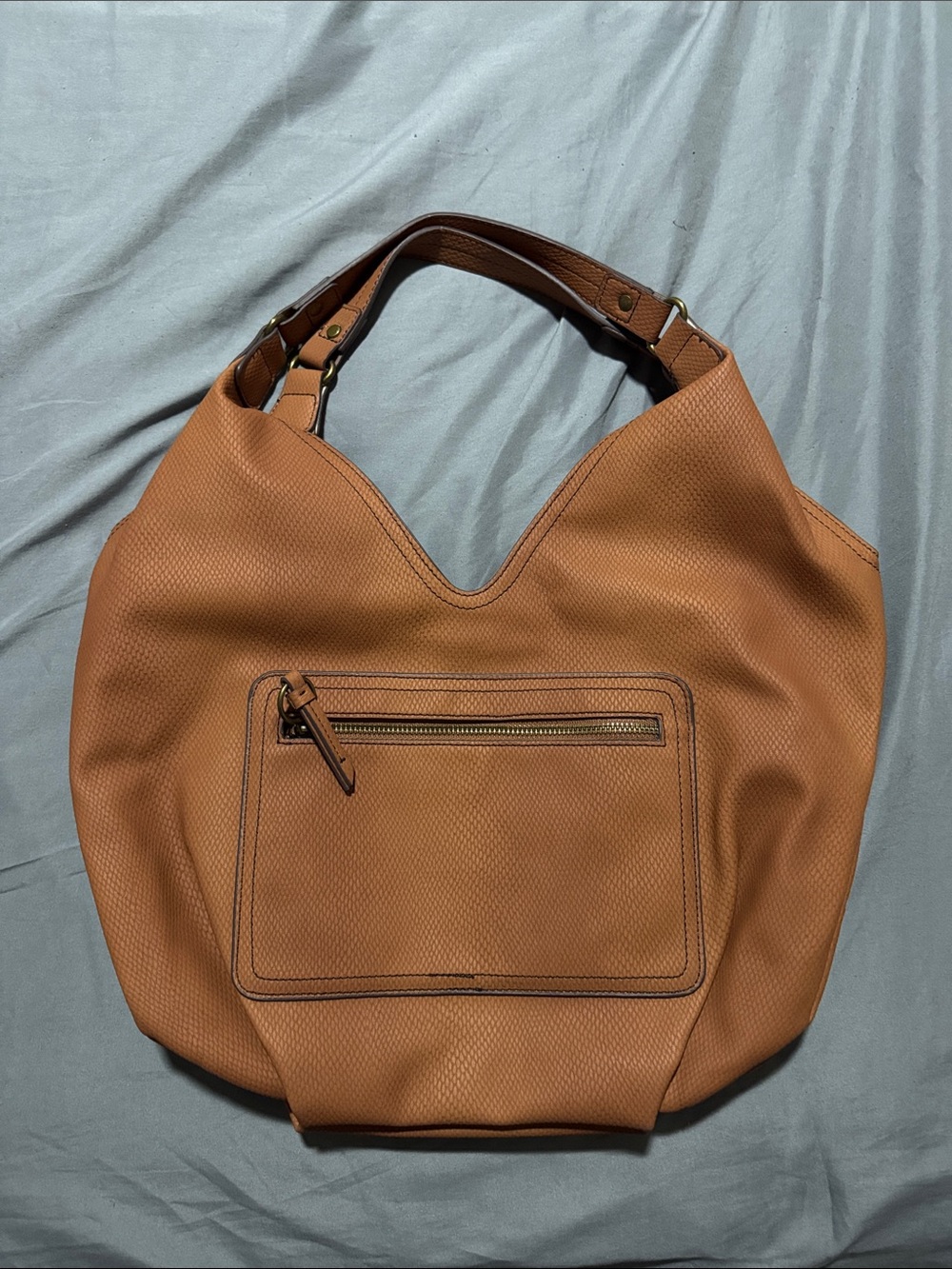 ANA Classic Tan Hobo Shoulder Bag - Women